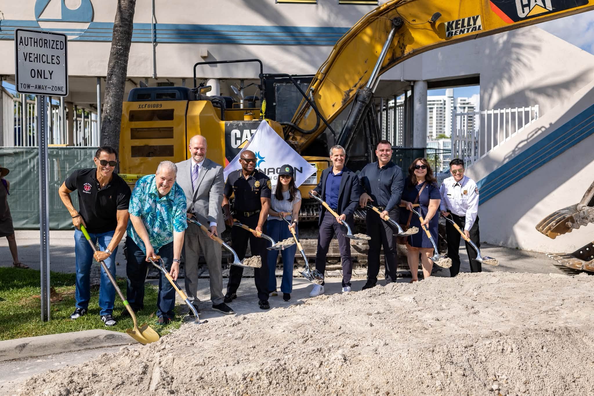 Lunacon Construction Group Celebrates Groundbreaking of the New Marine Patrol Facility in Miami Beach 2 - Lunacon Construction Group lunacon-marine-patrol-facility-groundbreaking-miami-beach-img-2